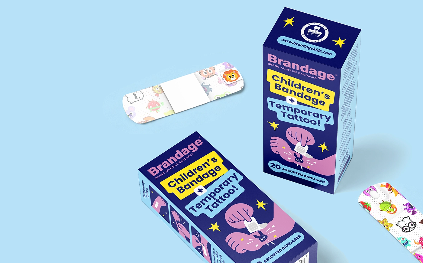 bandage packaging design
