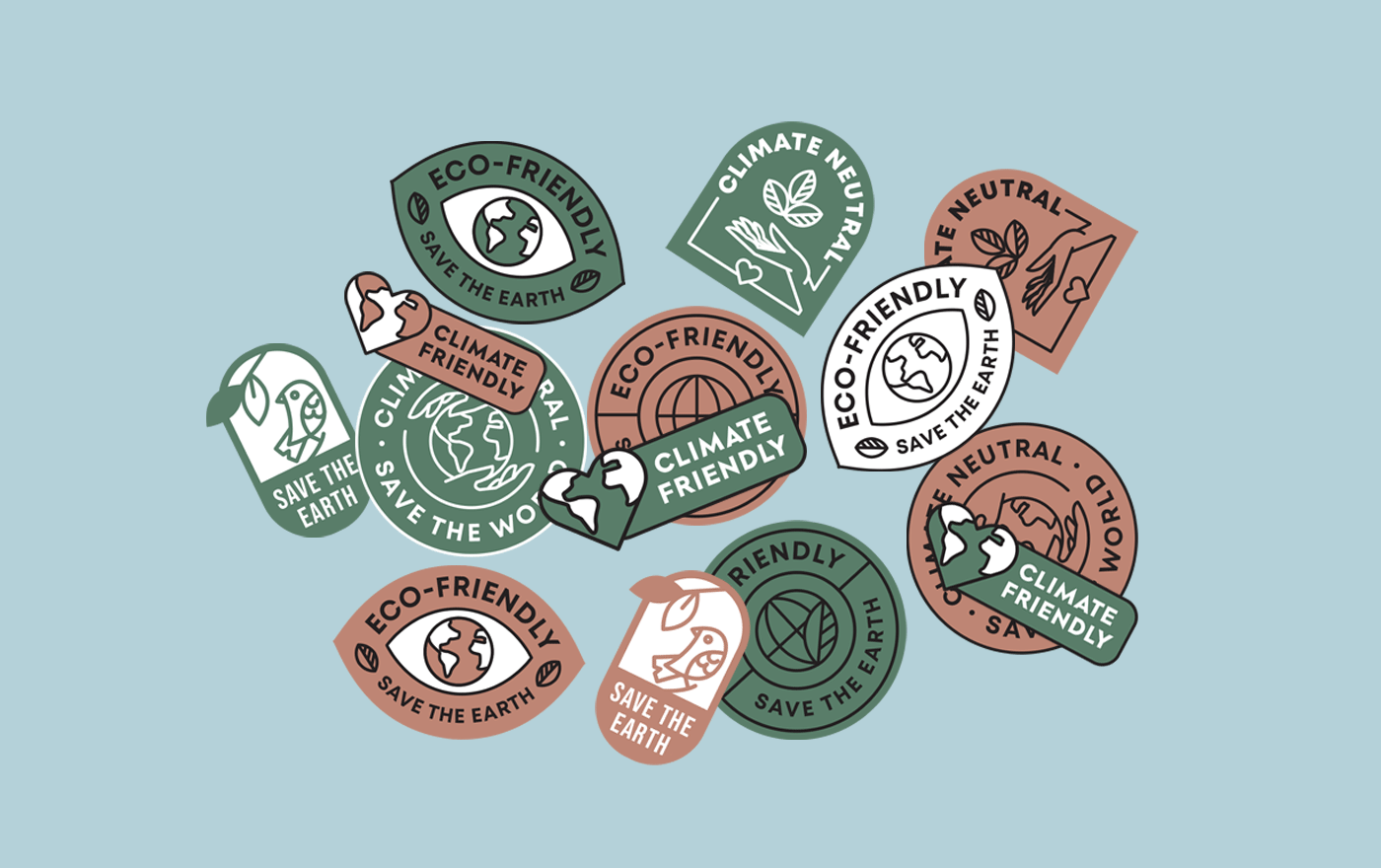 Climate Product. Visual identity