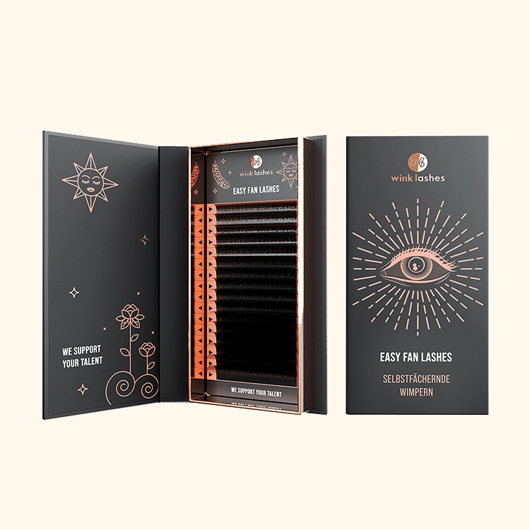 Wink Lashes. Packaging Design. Brand Book