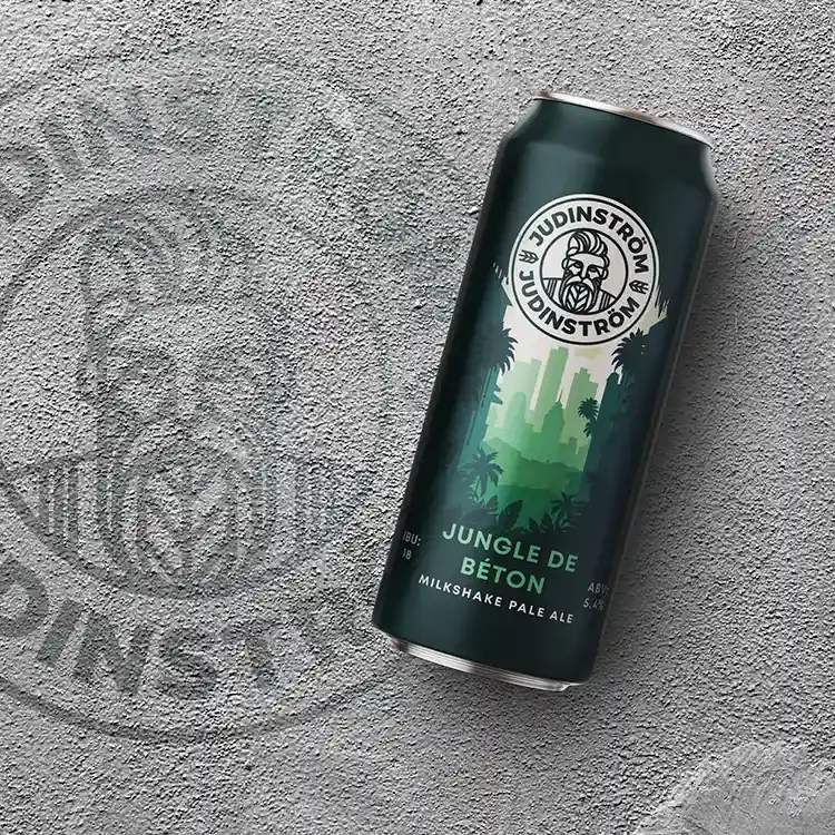 Jungle de Béton. Beer packaging
