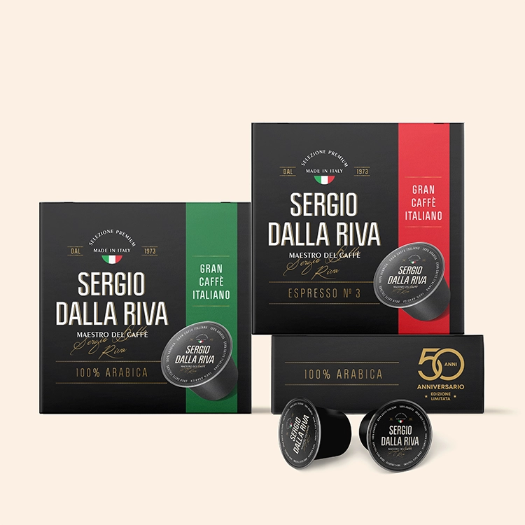 SDR Italian Coffee. Packaging Design & Brand Identity
