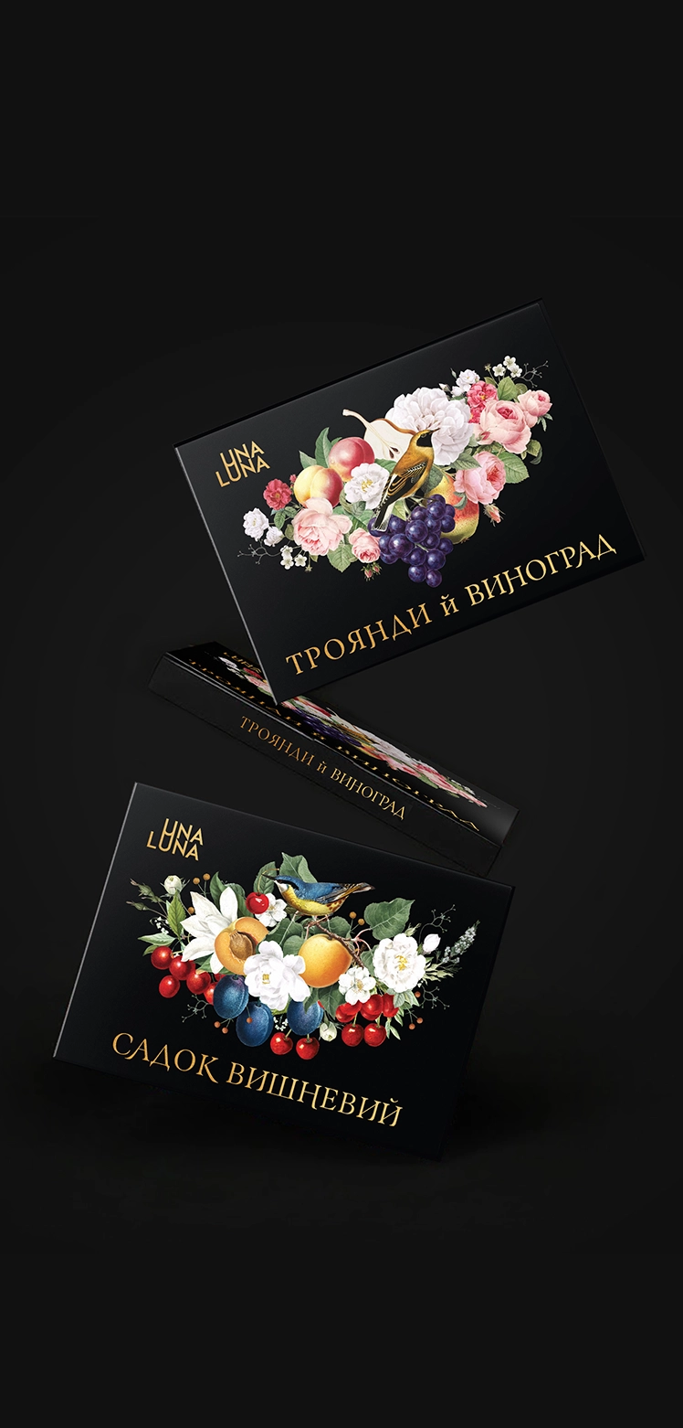 Una Luna. Confectionery Packaging