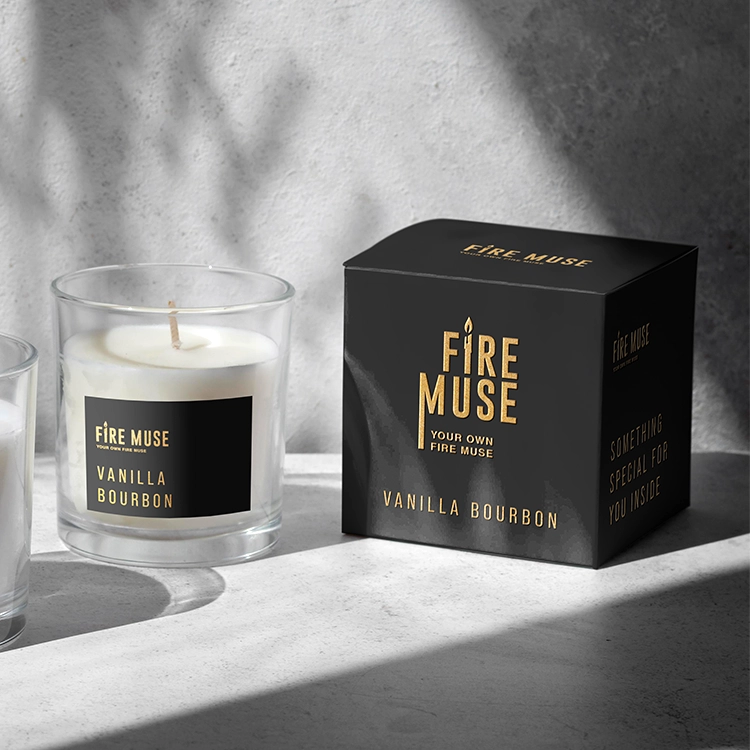 Fire Muse. Logo & Packaging design for Candle brand