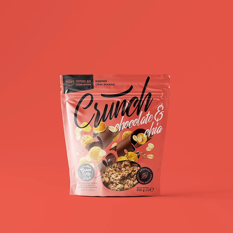Crunch Granola. Packaging Design
