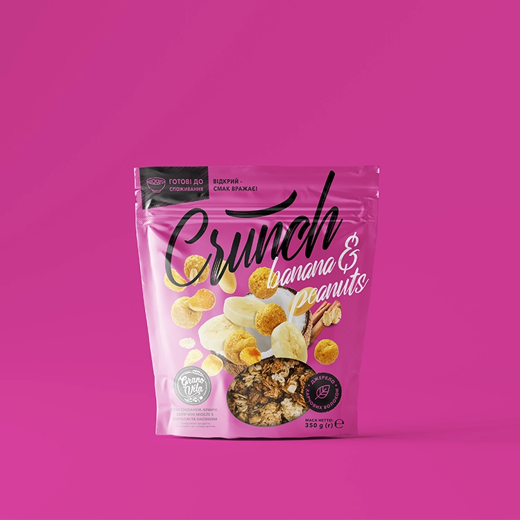Crunch Granola. Packaging Design
