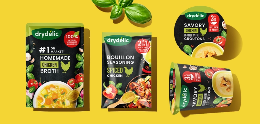 Branding & Packaging Design for Soups & Seasonings